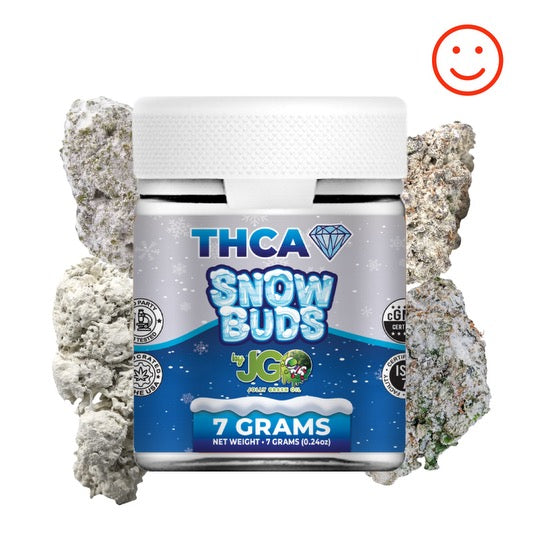 JGO THCa Diamond Dusted Infused High Potency Flower | 7Grams | 6 Count Mixed Display