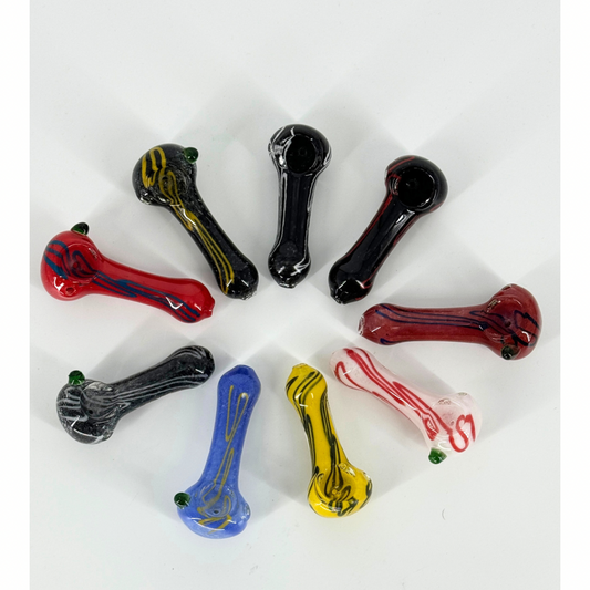 3" Hand Pipe Assorted Color Assorted Design