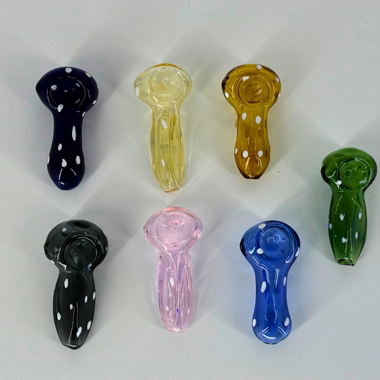 Glass Hand Pipe | Assorted Sizes, Designs & Colors