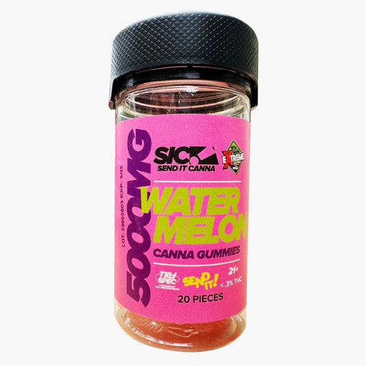 Full Send It Canna EXTREME Gummies 5000MG 20 PCs Per Single Jar