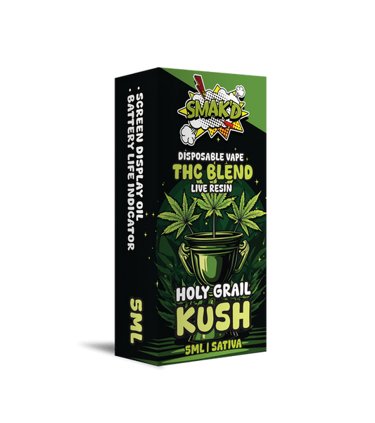 Smak’d Live Resin THCa Blend Disposable Vape I 5ML