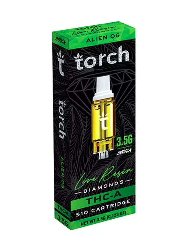 Torch Live Resin Diamond Cartridges | 3.5 Gram
