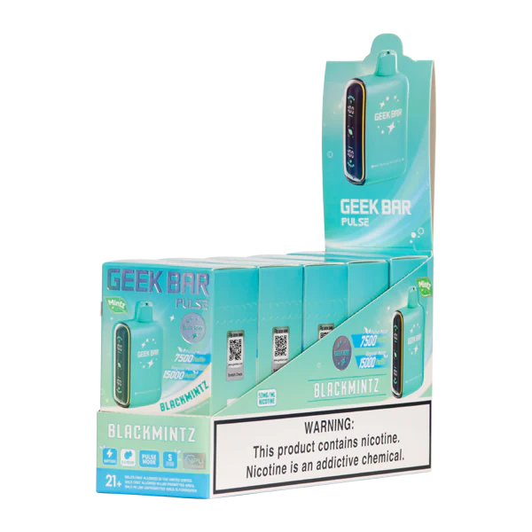 Geek Bar Pulse Disposable 5% Nicotine Vape | 15000 Puffs | 5 pack