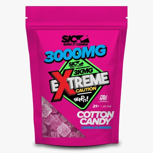 FullSend EXTREME Gummies 3000MG 30 Pcs Per Pouch - 5 Pouches Per Box