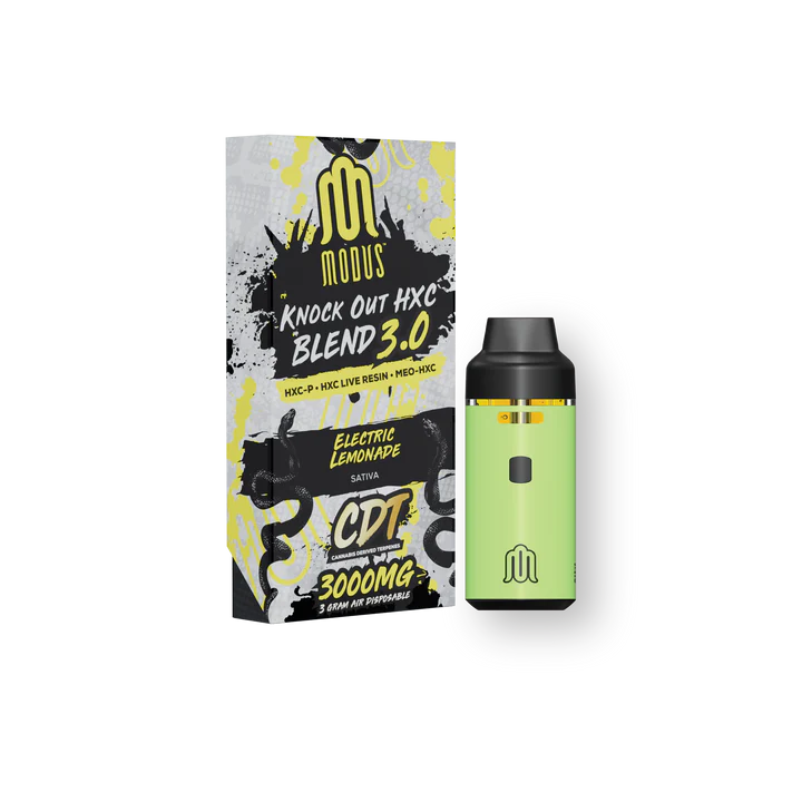 Modus Medusa KnockOut HXC Blend 3.0 High Potency 3 Gram Disposable