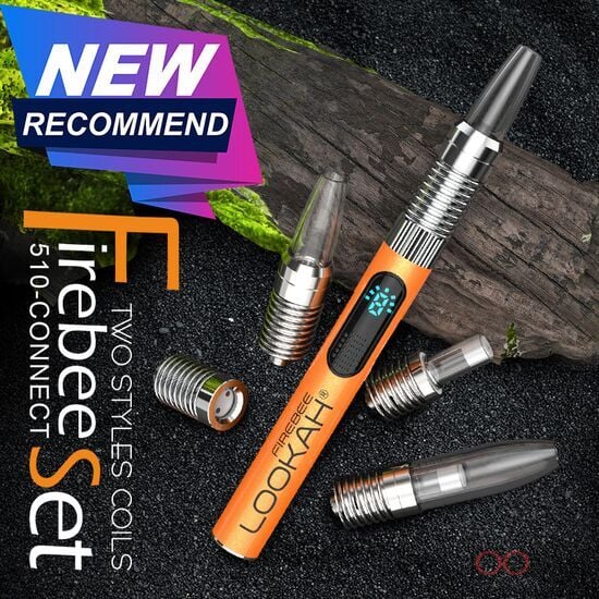 Lookah Firebee 510 Vaporizer Pen Kit for Concentrates | 650mAh