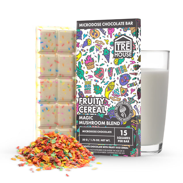 Magic Mushroom Chocolate Bar | Microdose Mushrooms | Box of 10 Bars