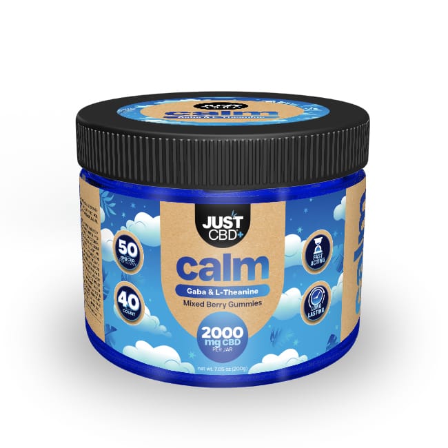 Just CBD 2000MG Gummies with Health Benefits | 50MG Per Gummy
