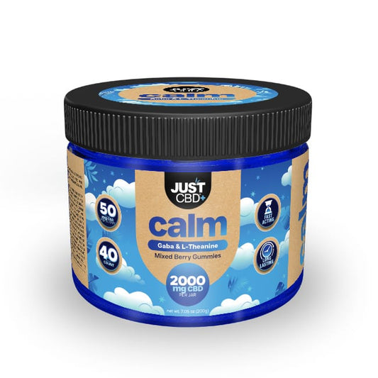 Just CBD 2000MG Gummies with Health Benefits | 50MG Per Gummy