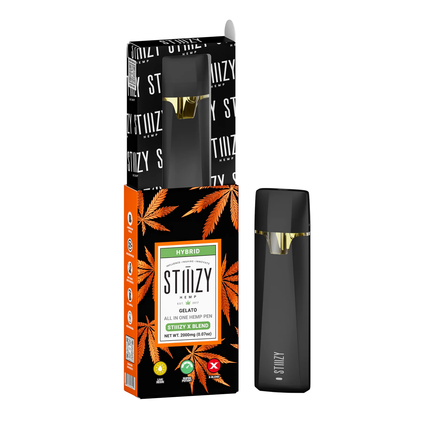 STIIIZY HEMP X- Blend AIO Disposables | 2 Grams