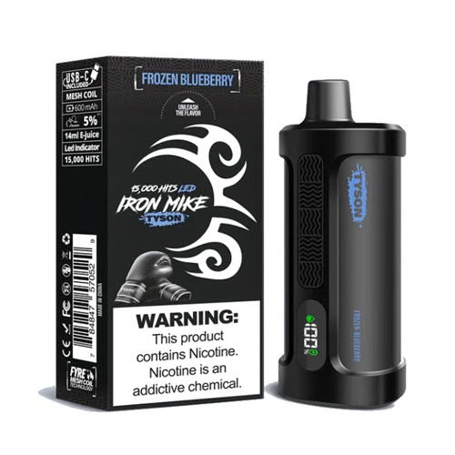 Tyson 2.0 Iron Mike Disposable Vape | 15000 Hits | Box of 5