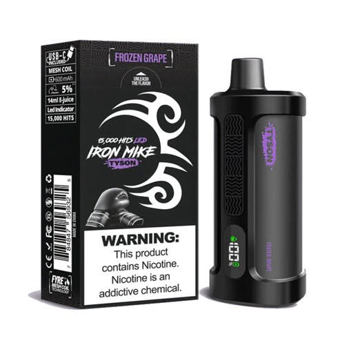 Tyson 2.0 Iron Mike Disposable Vape | 15000 Hits | Box of 5