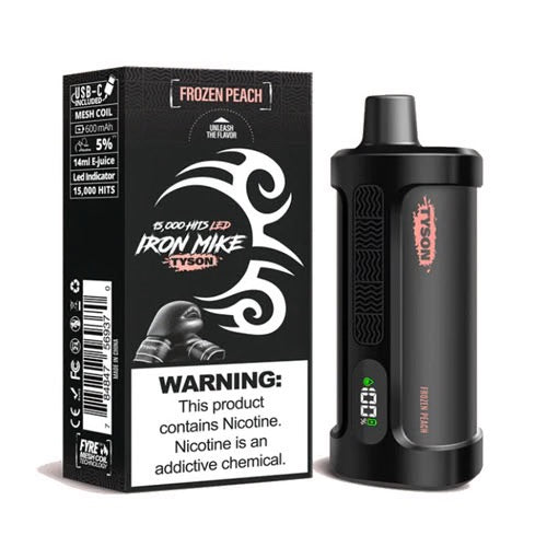 Tyson 2.0 Iron Mike Disposable Vape | 15000 Hits | Box of 5