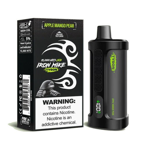 Tyson 2.0 Iron Mike Disposable Vape | 15000 Hits | Box of 5