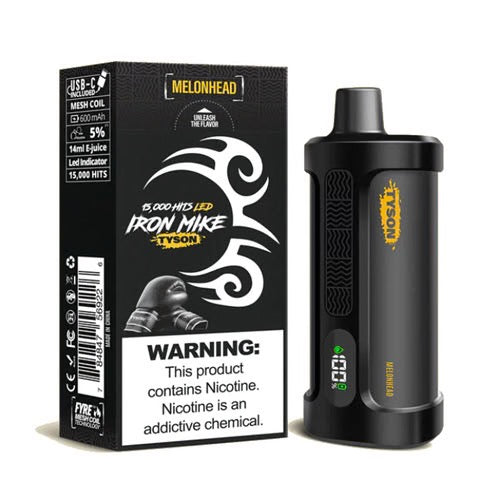 Tyson 2.0 Iron Mike Disposable Vape | 15000 Hits | Box of 5