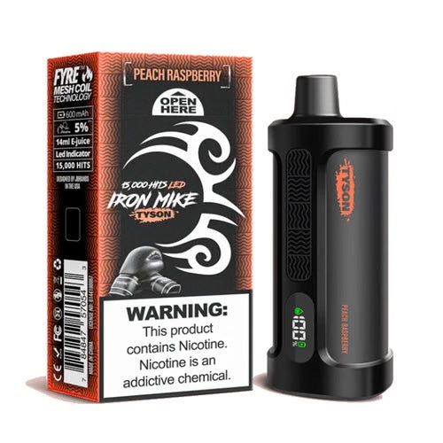 Tyson 2.0 Iron Mike Disposable Vape | 15000 Hits | Box of 5