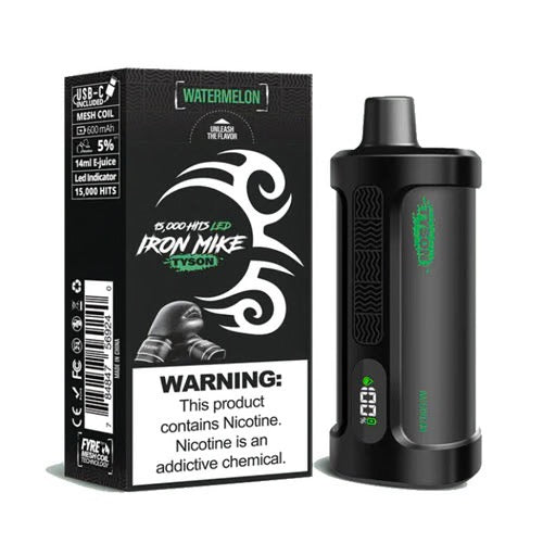 Tyson 2.0 Iron Mike Disposable Vape | 15000 Hits | Box of 5