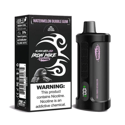 Tyson 2.0 Iron Mike Disposable Vape | 15000 Hits | Box of 5