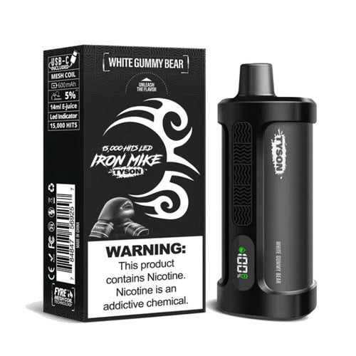 Tyson 2.0 Iron Mike Disposable Vape | 15000 Hits | Box of 5