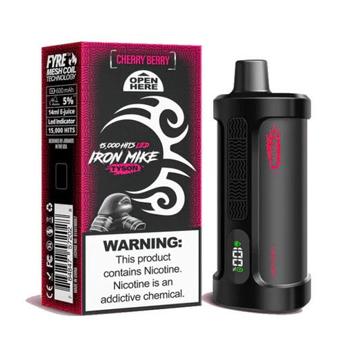 Tyson 2.0 Iron Mike Disposable Vape | 15000 Hits | Box of 5