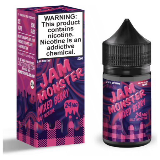 Jam MONSTER NIC SALT | 24mg & 48mg | 30mL