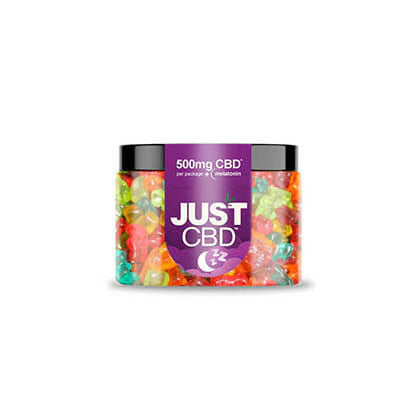 Just CBD 500MG Gummies Jar - Assorted Flavors