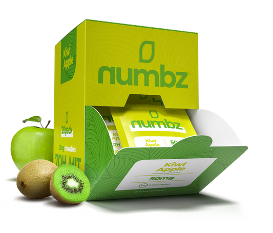 🔥NUMBZ 7OH MIT + Minor Alkaloids Chewables | 2 x 25MG Tablets Per Pack \ 20 Packs