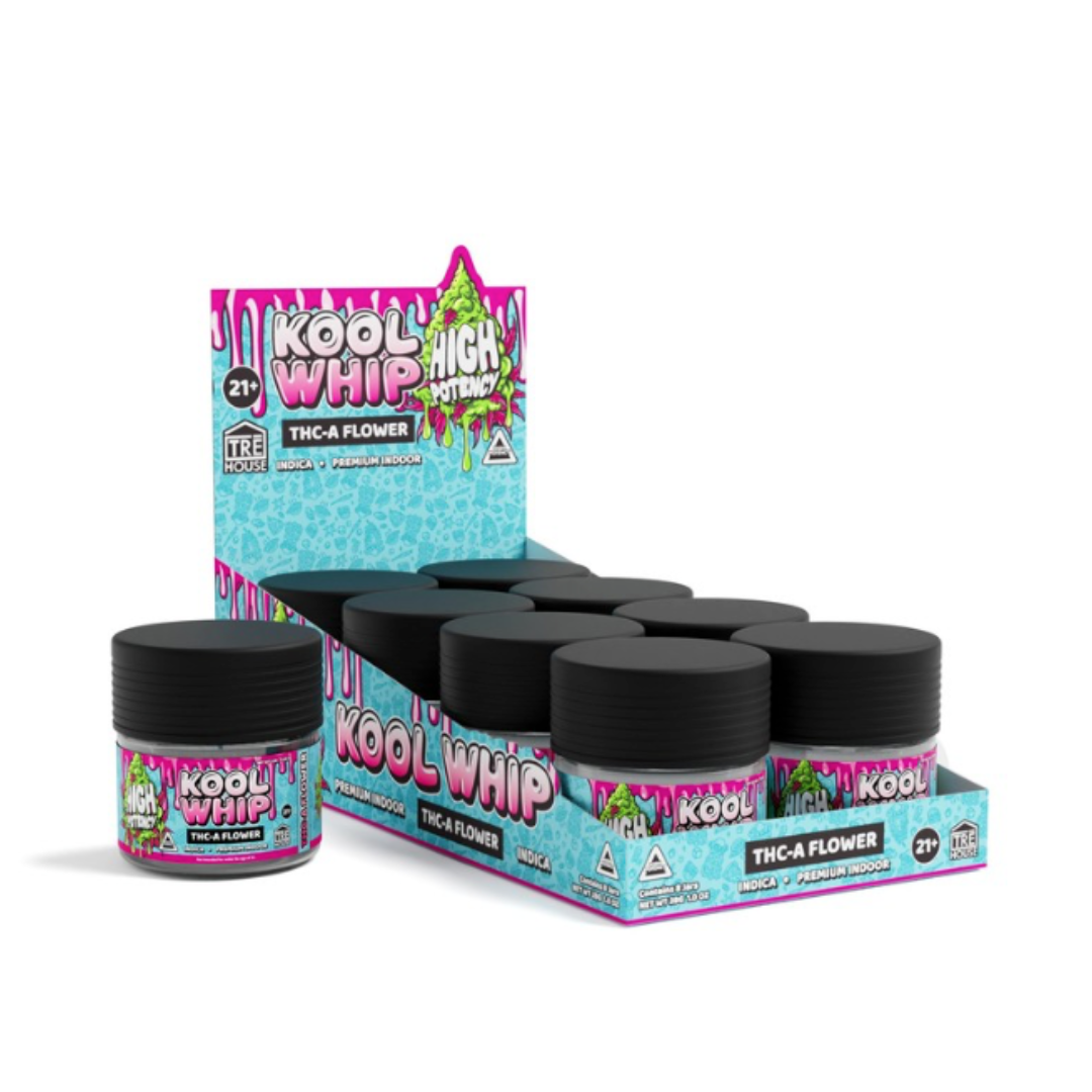 Trehouse High Potency THCa Flower | 3.5G Jars | 8 Count Display