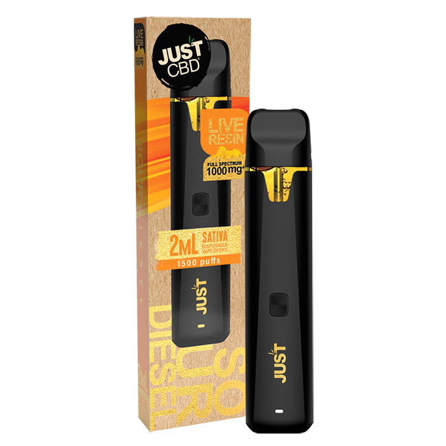 JUST CBD 1000MG Full Spectrum CBD Disposable | 2ML | 1500 Puffs