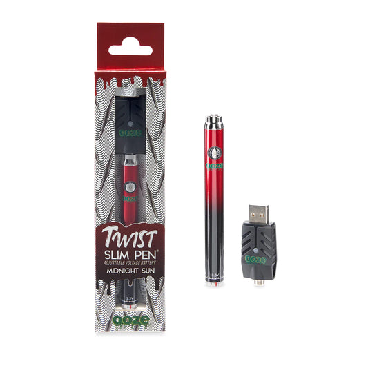 Ooze Slim Pen OG TWIST 510T 320mAh Vape Battery + USB Smart Charger