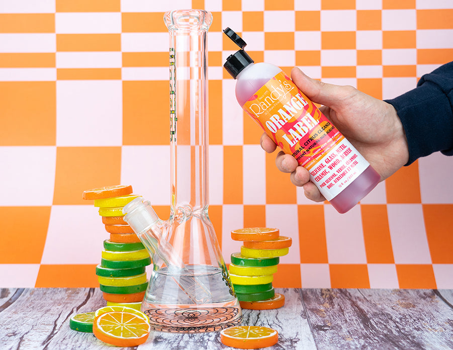 Randy's Orange Label Smokeware Cleaner | 12oz | Glass | Metal | Ceramic