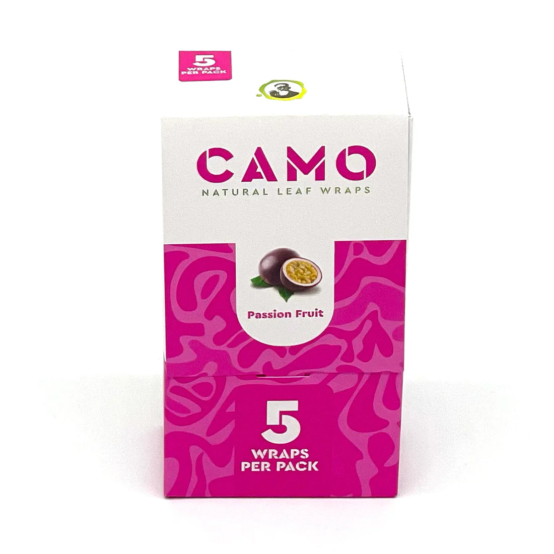 Camo Natural Leaf Wraps | 2 Pack | 25PK Display - Tobacco Free | Nicotine Free