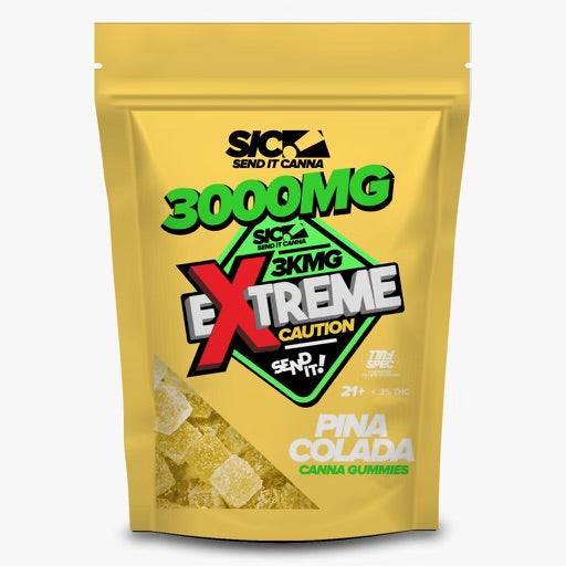 FullSend EXTREME Gummies 3000MG 30 Pcs Per Pouch - 5 Pouches Per Box