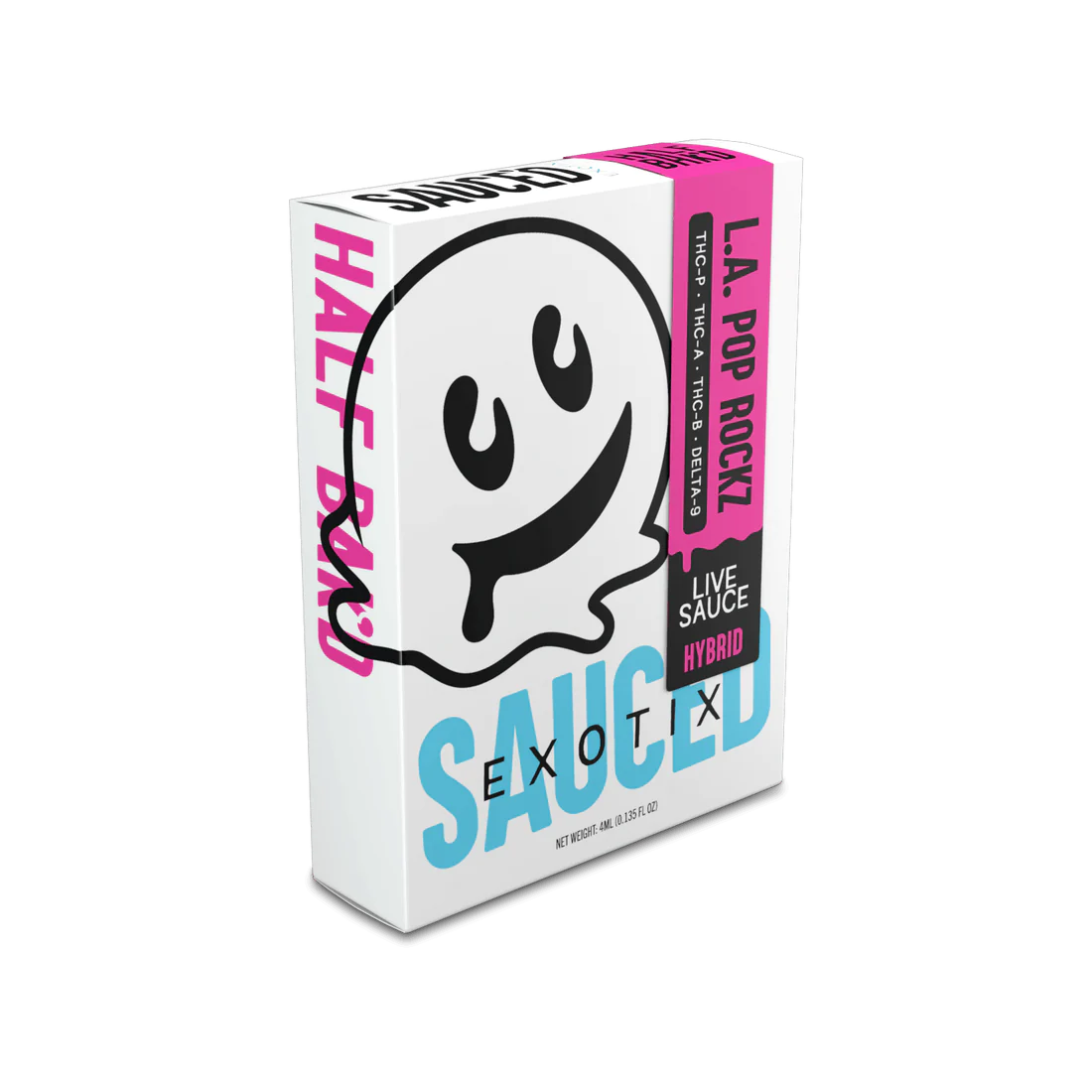 LIVE SAUCE'D Exotics Collection by Half Bak'd | 4G Live Resin Disposable