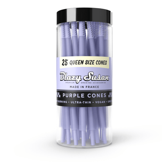 Blazy Susan PURPLE Cones in 53MM | 98MM | 1-1/4 | Queen Size | King Size