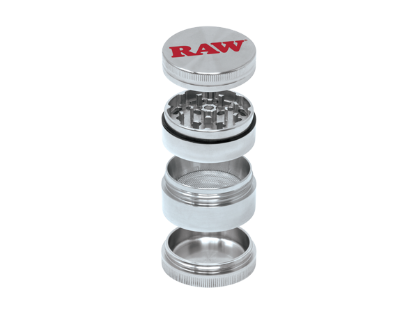 RAWthentic Stainless Steel 4PC 60MM Shredder