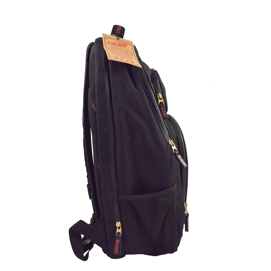 RAWthentic Rolling Papers X Raw Backpack / BakePack - Smell Proof