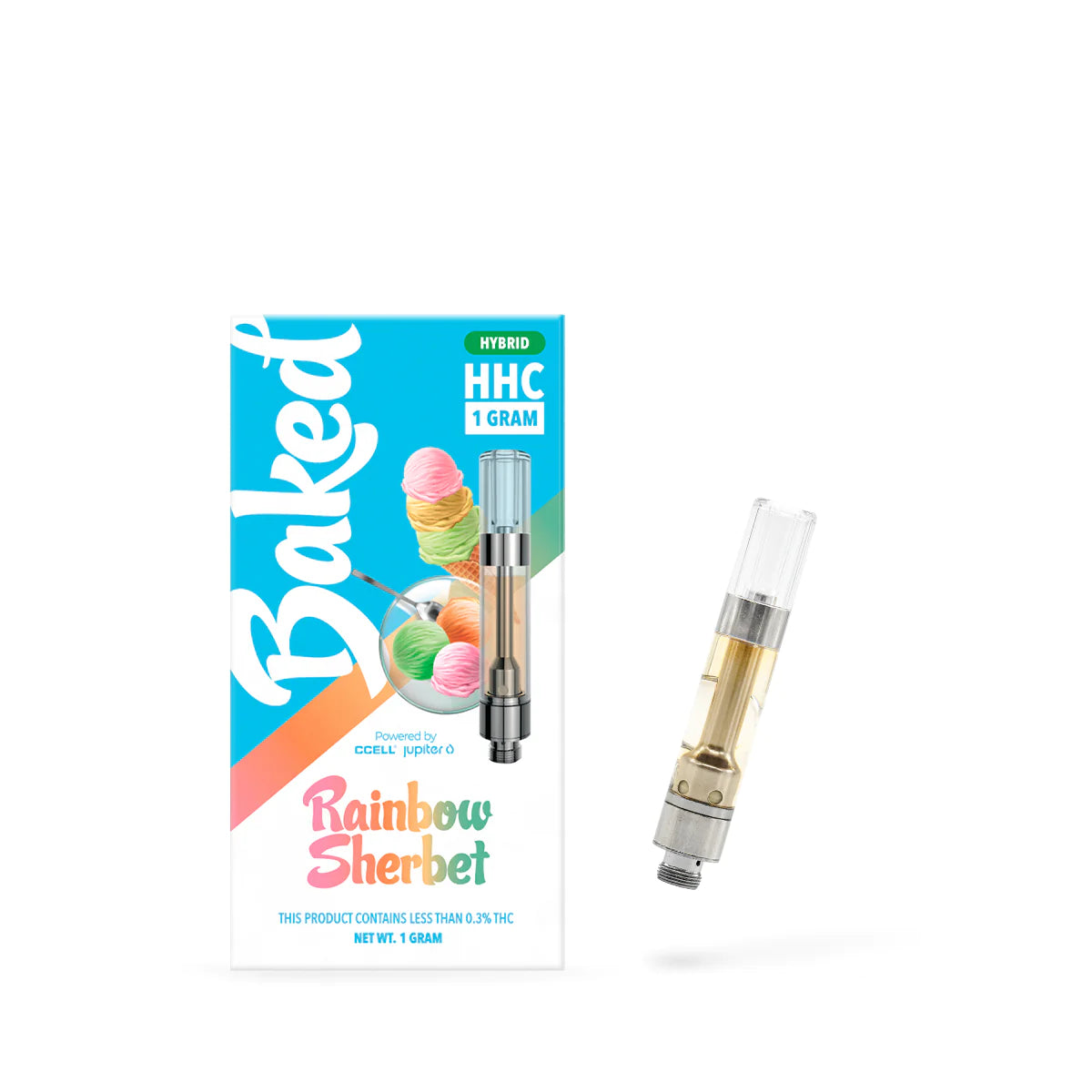 BAKED HHC 1 Gram Vape Cartridge
