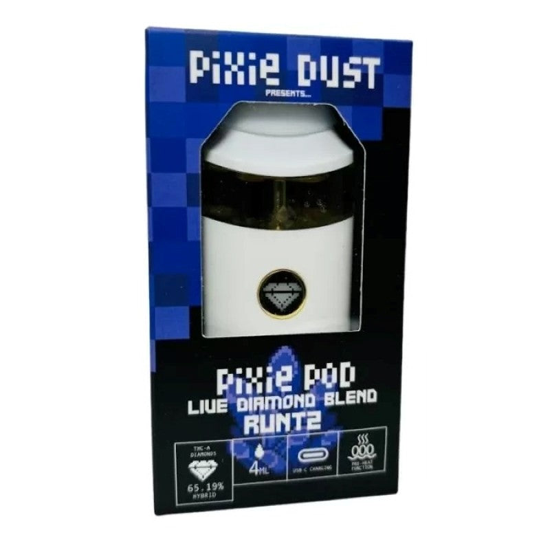 Pixie Dust Pixie Pod THCa Live Diamond Blend 4G Disposable