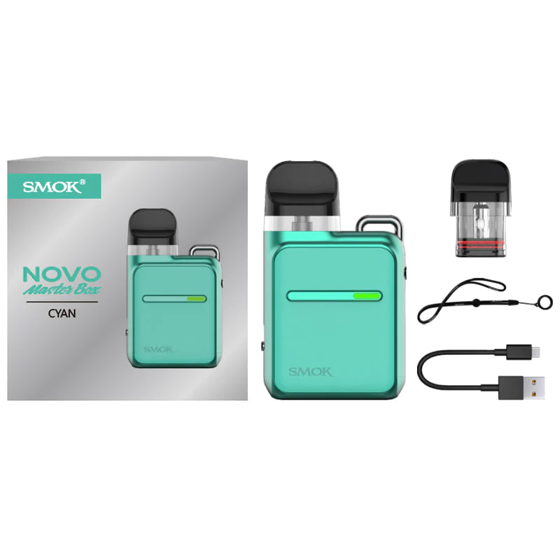 SMOKTECH NOVO MASTER BOX 30W POD SYSTEM | 1000mAh | | LEATHER & REGULAR SERIES