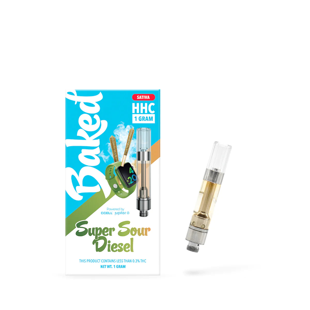 BAKED HHC 1 Gram Vape Cartridge
