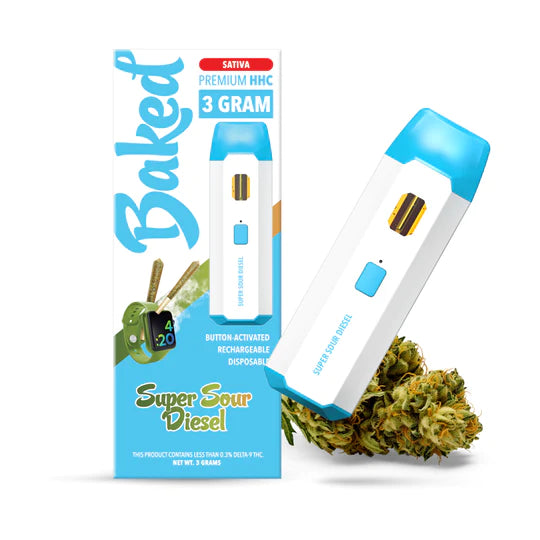 BAKED Premium HHC 3G Disposable Vape Pen