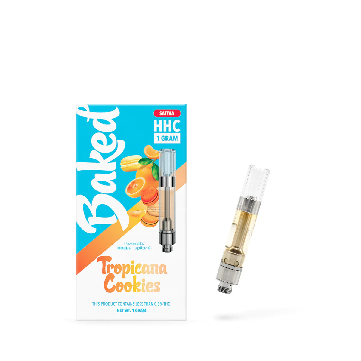 BAKED HHC 1 Gram Vape Cartridge