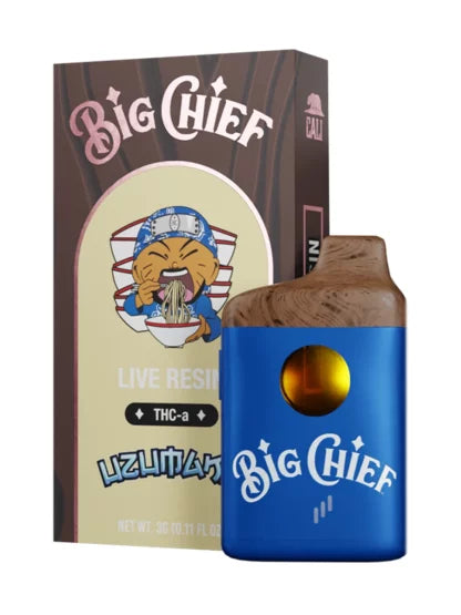 Cali x Big Chief Live Resin THCa 3G Disposable Vape