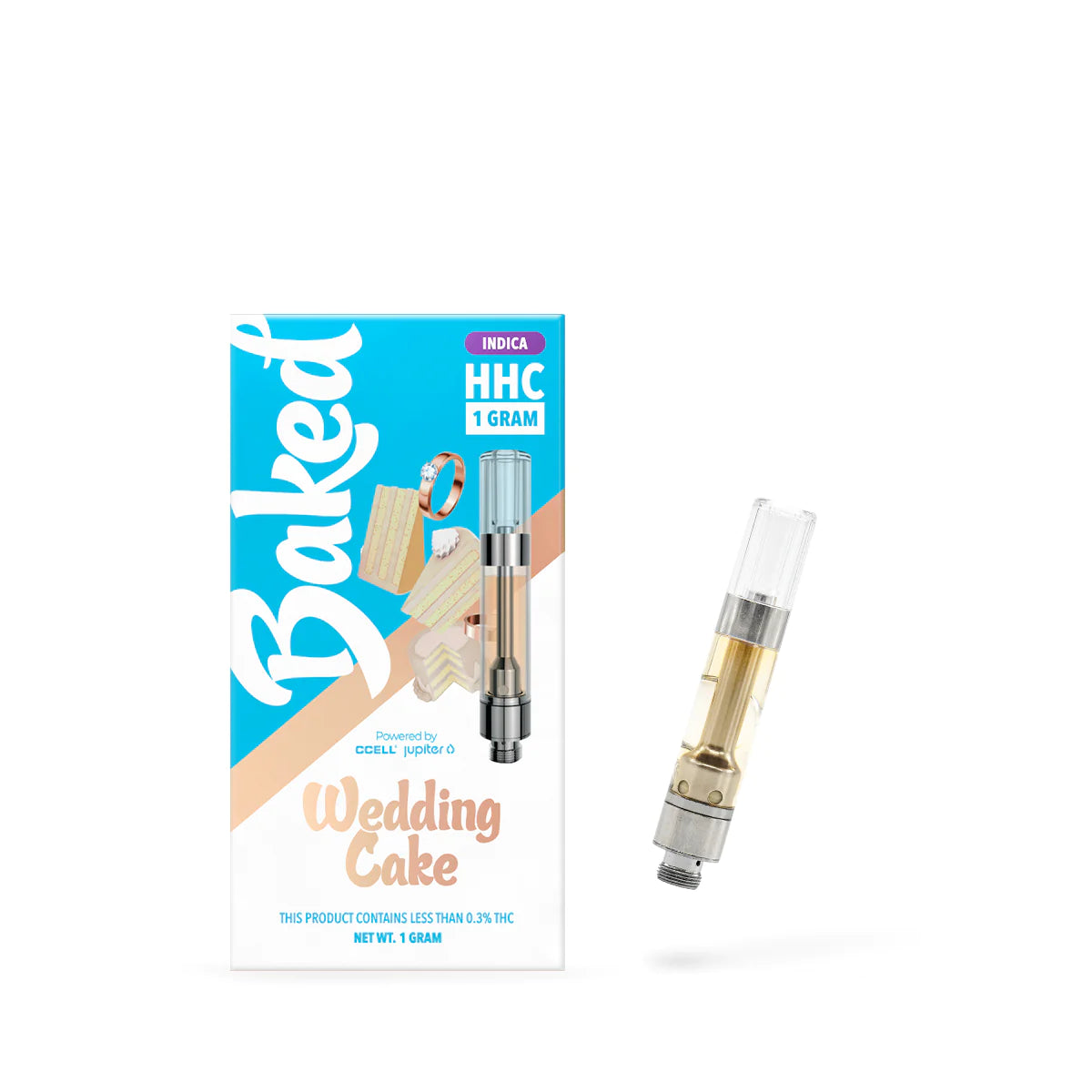 BAKED HHC 1 Gram Vape Cartridge
