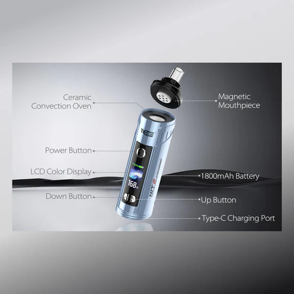 Yocan HIT 2 Dry Herb Conduction Vaporizer