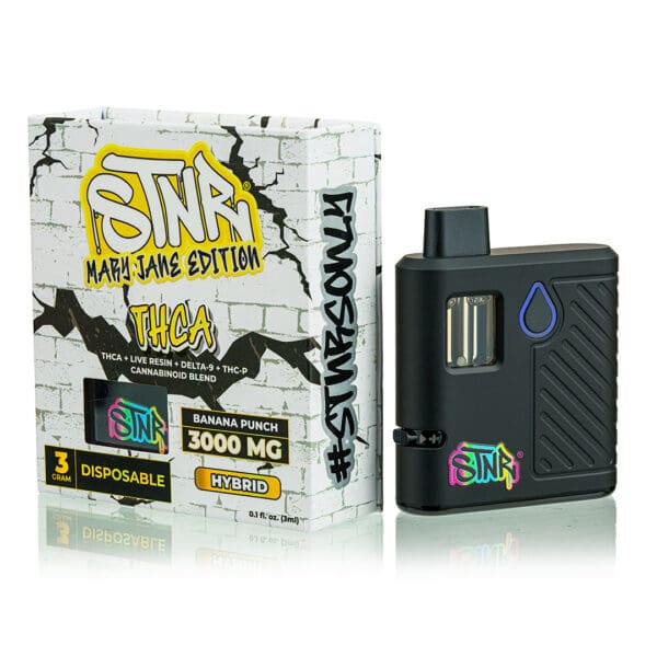 STNR Mary Jane Edition XXL High Potency THCa Distillate Blend Disposable Vape | 3 GRAM