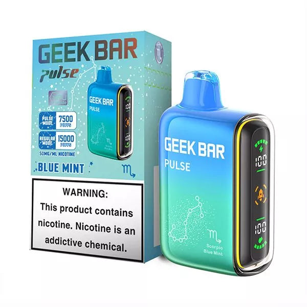 Geek Bar Pulse Disposable 5% Nicotine Vape | 15000 Puffs | 5 pack