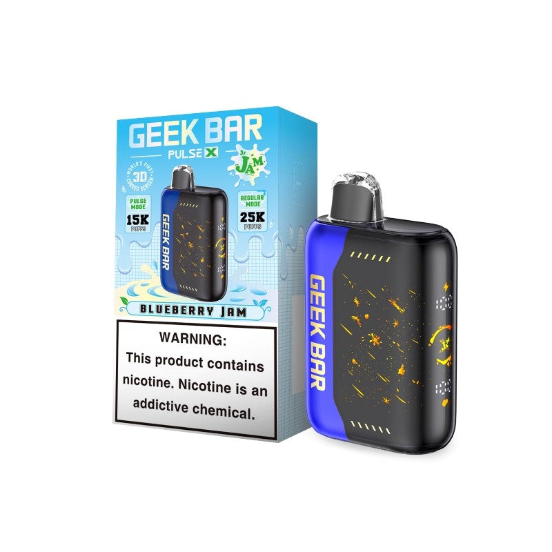 Geek Bar Pulse X Disposable 5% Nicotine Vape | 25000 Puffs | 5 pack