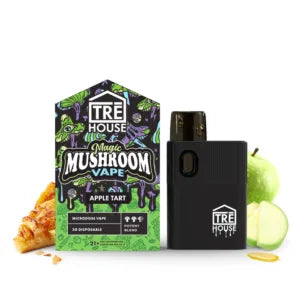 TreHouse Magic Mushroom Microdose High Potency Disposable Vapes | 2Grams | Box of 6